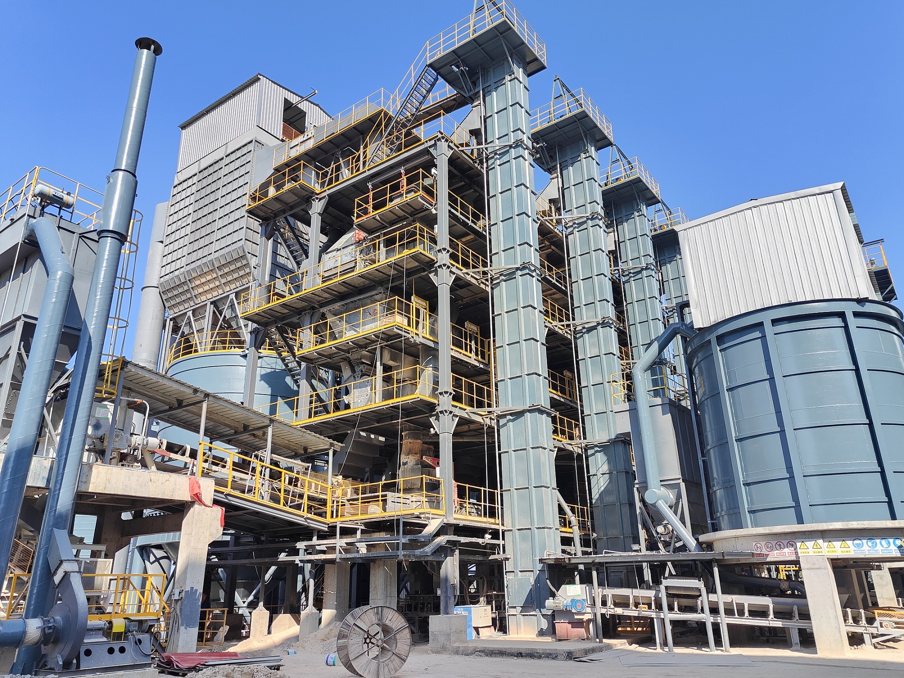 唐山金路v8干式整形砂石同出系統(tǒng)，新型立體化砂石生產(chǎn)模式