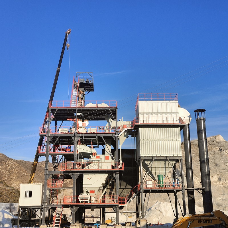 干法制砂樓，不受水源環(huán)境限制，一年四季都可生產(chǎn)