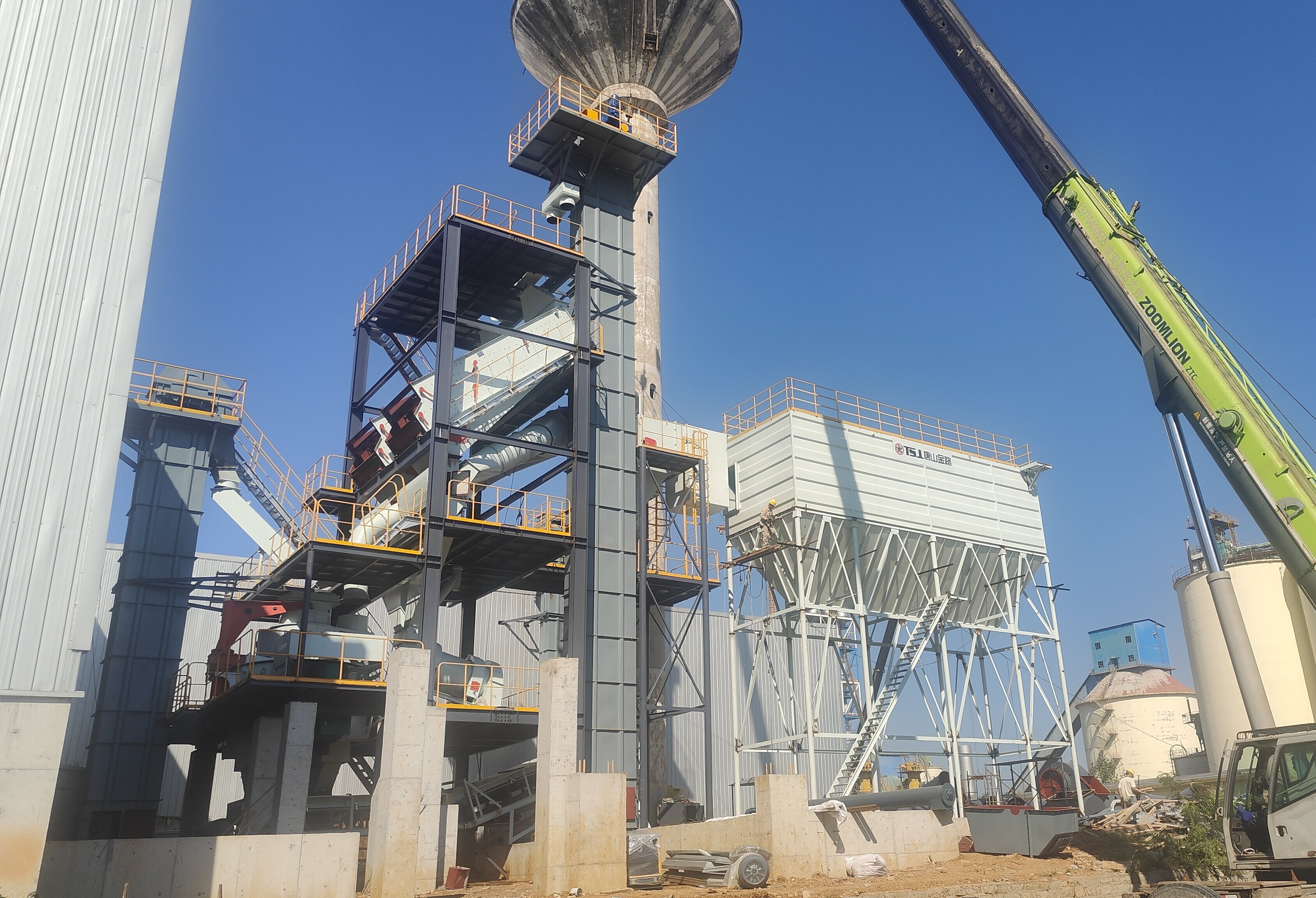 干法制砂樓：石粉變砂，細度與含粉率精準調(diào)控